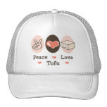 Peace Love Tofu Hat