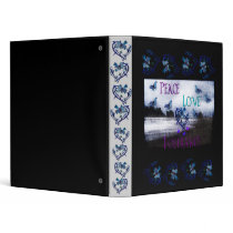 Peace Love Tolerance Binder
