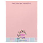 Peace Love Tolerance Custom Letterhead