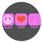 Peace Love Tonga stickers