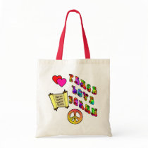 Peace Love Torah Bags bags