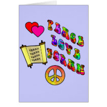Peace Love Torah Cards