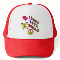 Peace Love Torah Hats by yosefdreams Peace Love Torah Hats