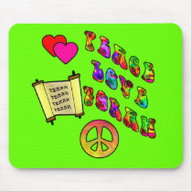 Peace Love Torah Mousepad mousepads