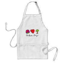 Peace Love & Trees - Arbor Day aprons