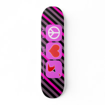 Peace Love Trinidad And Tobago skateboards