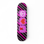 Peace Love Trinidad And Tobago Skate Board Deck