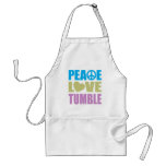 Peace Love Tumble Aprons