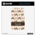 Peace Love Turtle iPod Touch 4g 4th Gen Skin iPod Touch 4G Skin