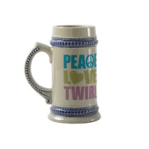 Peace Love Twirl Coffee Mug