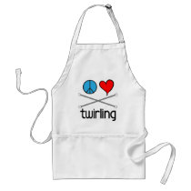 Peace Love Twirling Apron