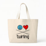 Peace Love Twirling Bag