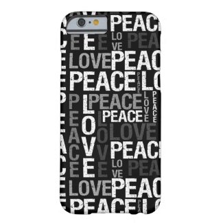 Peace Love Typography iPhone 6 Case