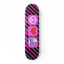 Peace Love Uruguay skateboards by coolcountry Peace Love Uruguay skateboards