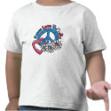 Peace Love USA Toddler T-shirt by pinkinkart Peace Love USA Toddler T-shirt