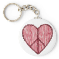 Peace, Love, Valentines keychains