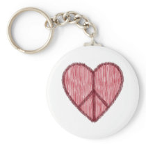 Peace, Love, Valentines keychains