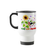 Peace Love Vegetables Mugs