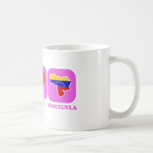Peace Love Venezuela Mugs