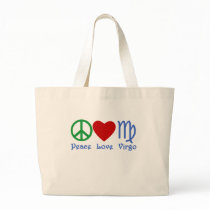 Peace Love Virgo Gifts and Products bags
