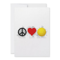 Peace Love Volleyball  Emblem 2 Custom Announcements