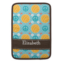 Peace Love Water Polo MacBook Air Sleeve 13/11 In