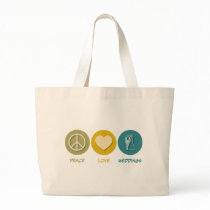 Peace Love Weddings bags by 1000suns Peace Love Weddings bags