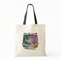 Peace Love Weimaraner Bags