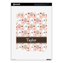 Peace Love Westies iPad 3 Skin