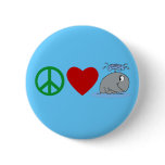Peace Love Whales T shirts, Travel Mugs, Gifts Buttons