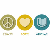 Peace Love Writing photo sculptures by 1000suns Peace Love Writing photo sculptures