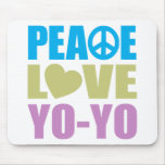 Peace Love Yo-Yo Mousepads