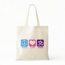 PEACE LOVE YOGA - bag