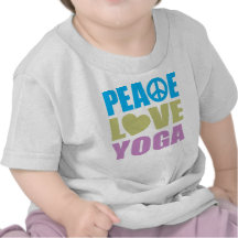 Peace Love Yoga T-shirts