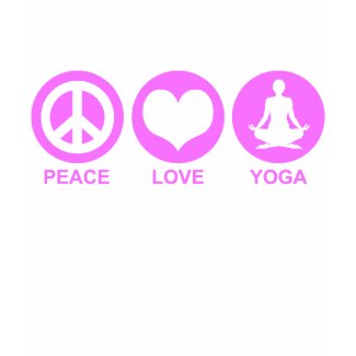 Peace Love Yoga shirt