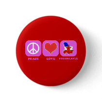 Peace Love Yugoslavia buttons