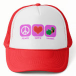 Peace Love Zambia hats