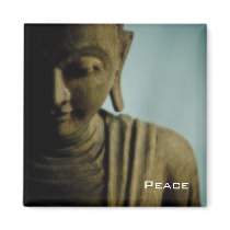 Peace • Magnet by SabineStGreetings Peace • Magnet