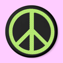Peace Magnet (Green) magnets