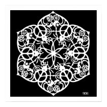 Peace Mandala posters