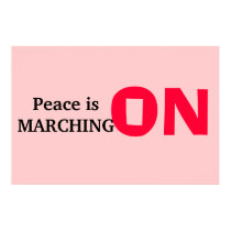 peace marching on posters by arlin peace marching on posters
