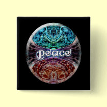 Peace Meditation Graphic Button