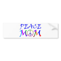 Peace Mom bumper stickers by Koys_Cogitations Peace Mom bumper stickers