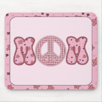 Peace MOM, Mousepad by berkeleygirlforever Peace MOM, Mousepad