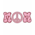 Peace MOM, Women's Fitted Baby Doll t-shirts
