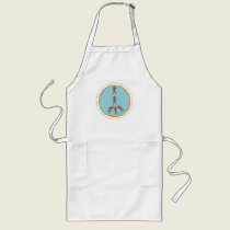 Peace Monkeys Long Apron aprons