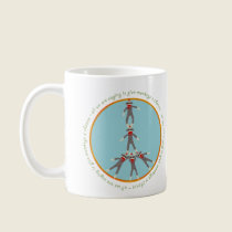 Peace Monkeys Mug mugs