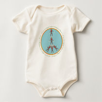 Peace Monkeys Organic Onesie t-shirts