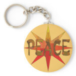 Peace Mosaic Key Chains