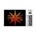 Peace Mosaic postage